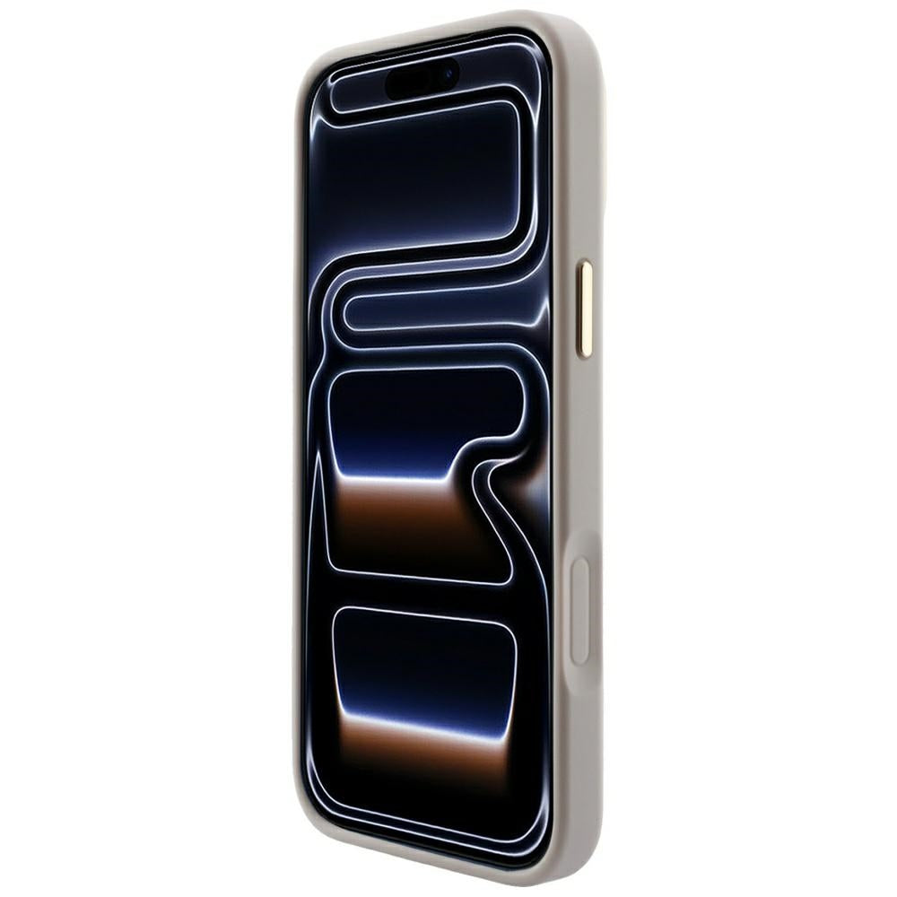 Handyhülle Guess Embossed 4G Classic für iPhone 18 Pro Max / 17 Pro Max mit MagSafe, Rosa