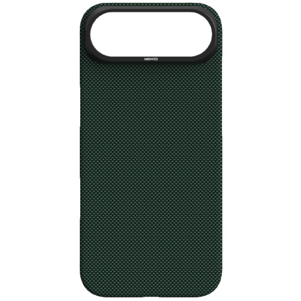 Handyhülle für iPhone Air, YAXO Aramid Fiber Ultra Slim mit MagSafe, Grün