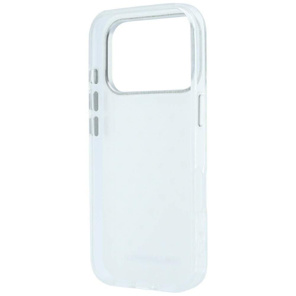 Handyhülle Karl Lagerfeld IML Rhinestones Allover Electroplated Logo für iPhone 18 Pro / 17 Pro, Weiß