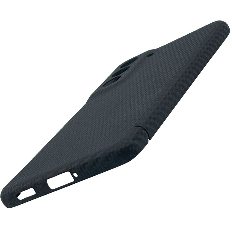 Schutzhülle für Galaxy S24 Nevox CarbonSeries, Schwarz