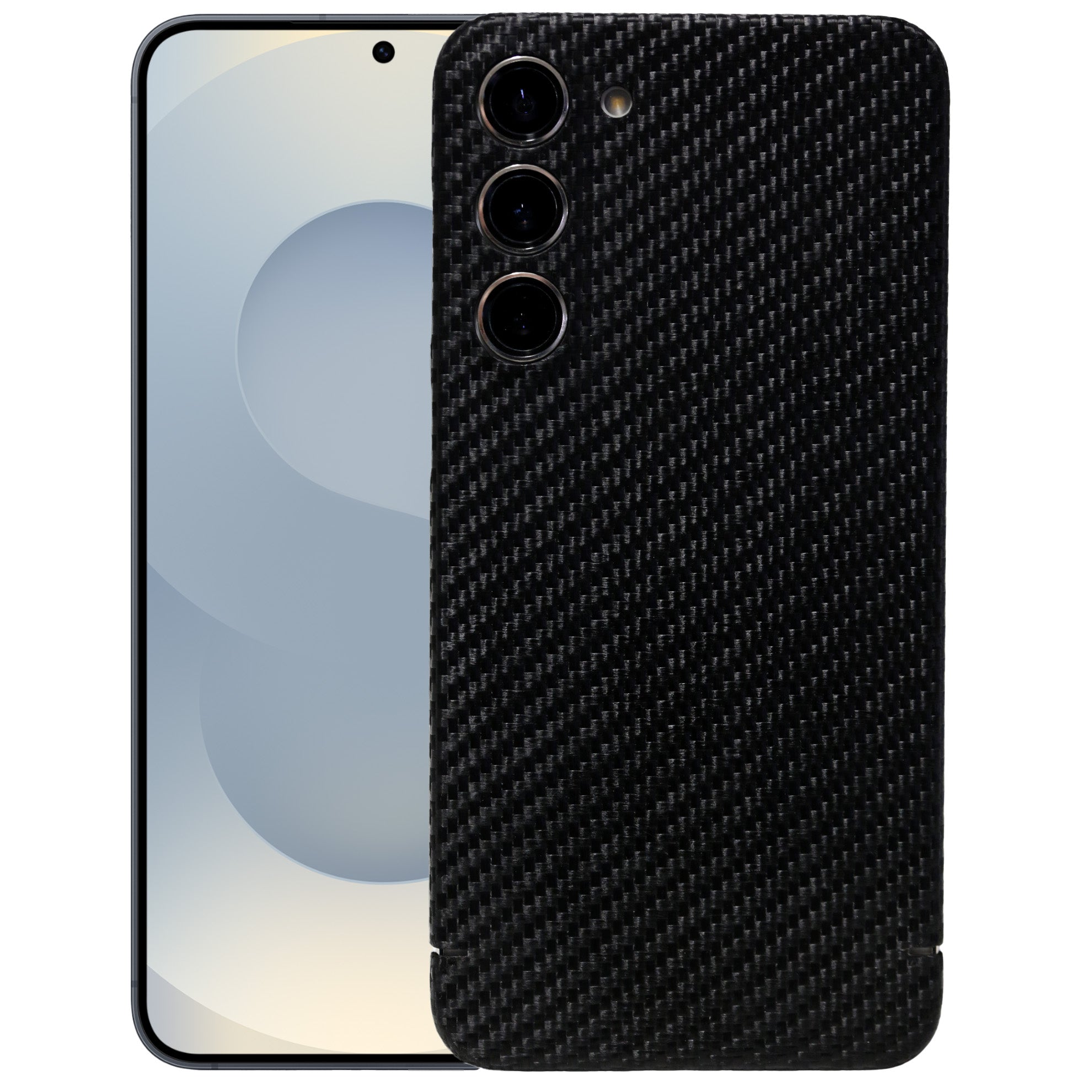 Schutzhülle für Galaxy S26 Nevox CarbonSeries, Schwarz