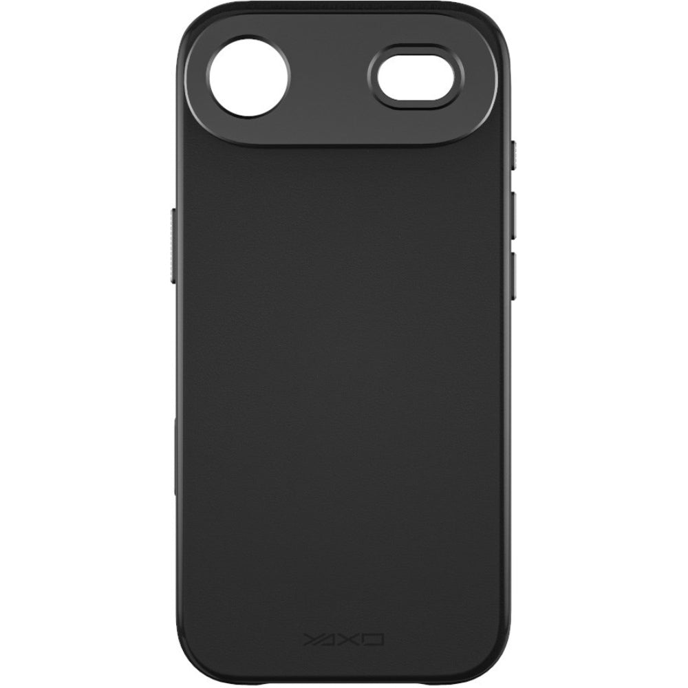 Handyhülle YAXO Leather Gear Slim Case MagSafe für iPhone Air, schwarz (3/8)