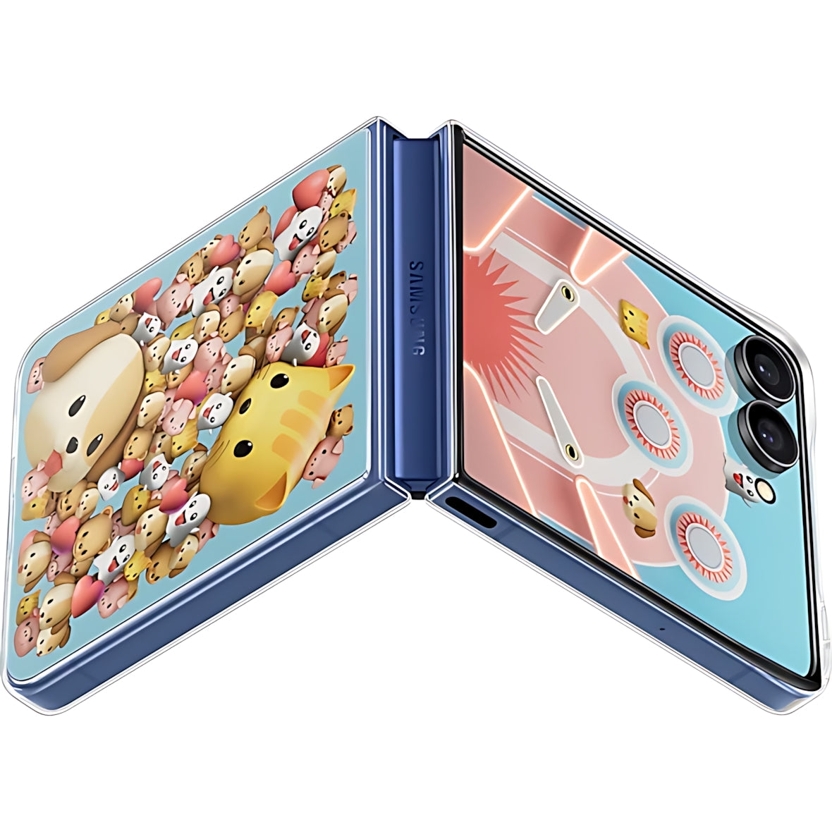 Schutzhülle Samsung Flipsuit für Galaxy Z Flip7, Transparent