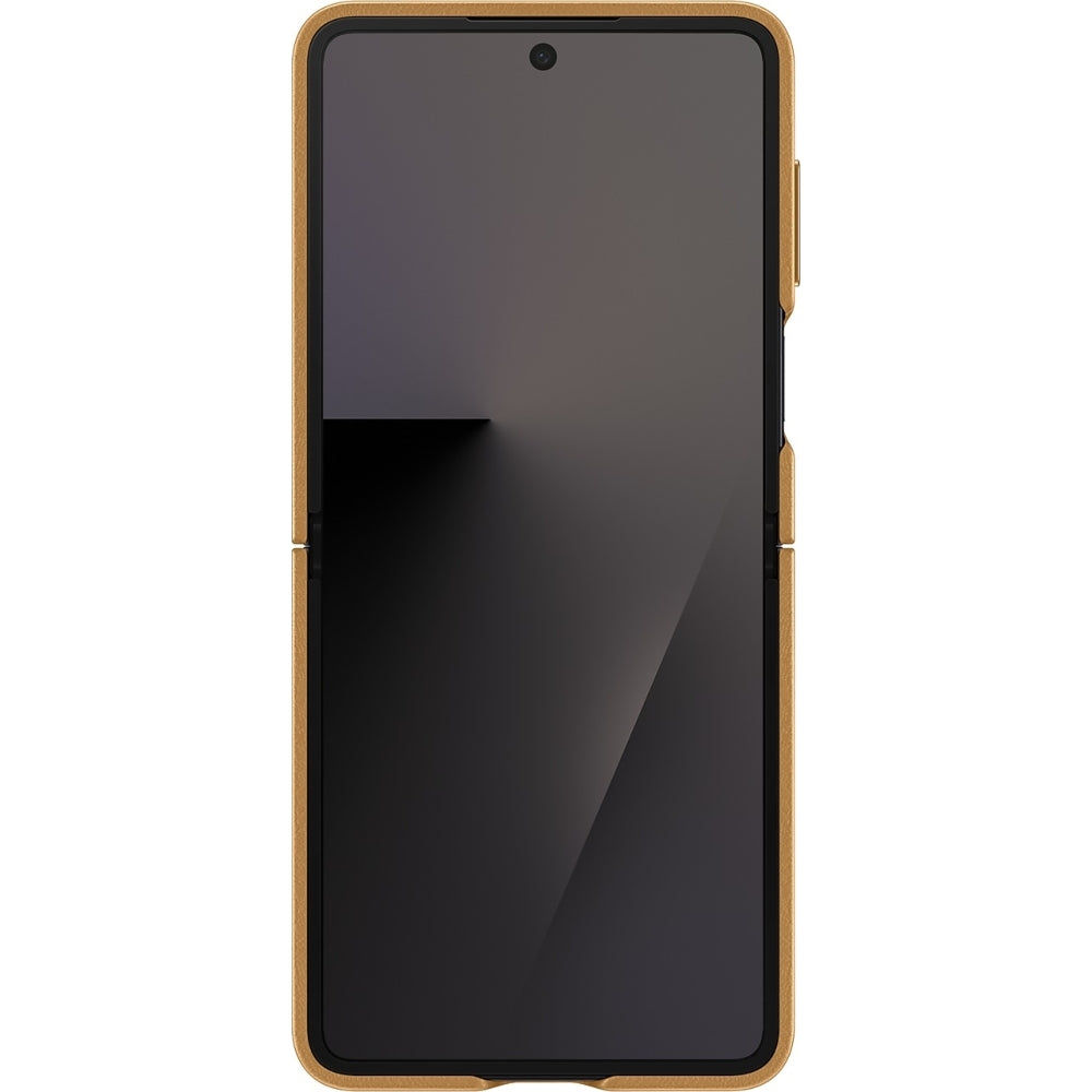 Handyhülle für Galaxy Z Flip7, Samsung KindSuit Case, Braun