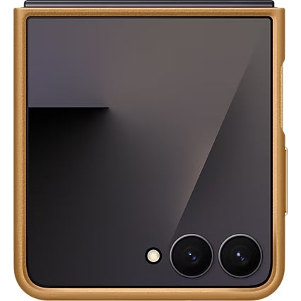 Handyhülle für Galaxy Z Flip7, Samsung KindSuit Case, Braun