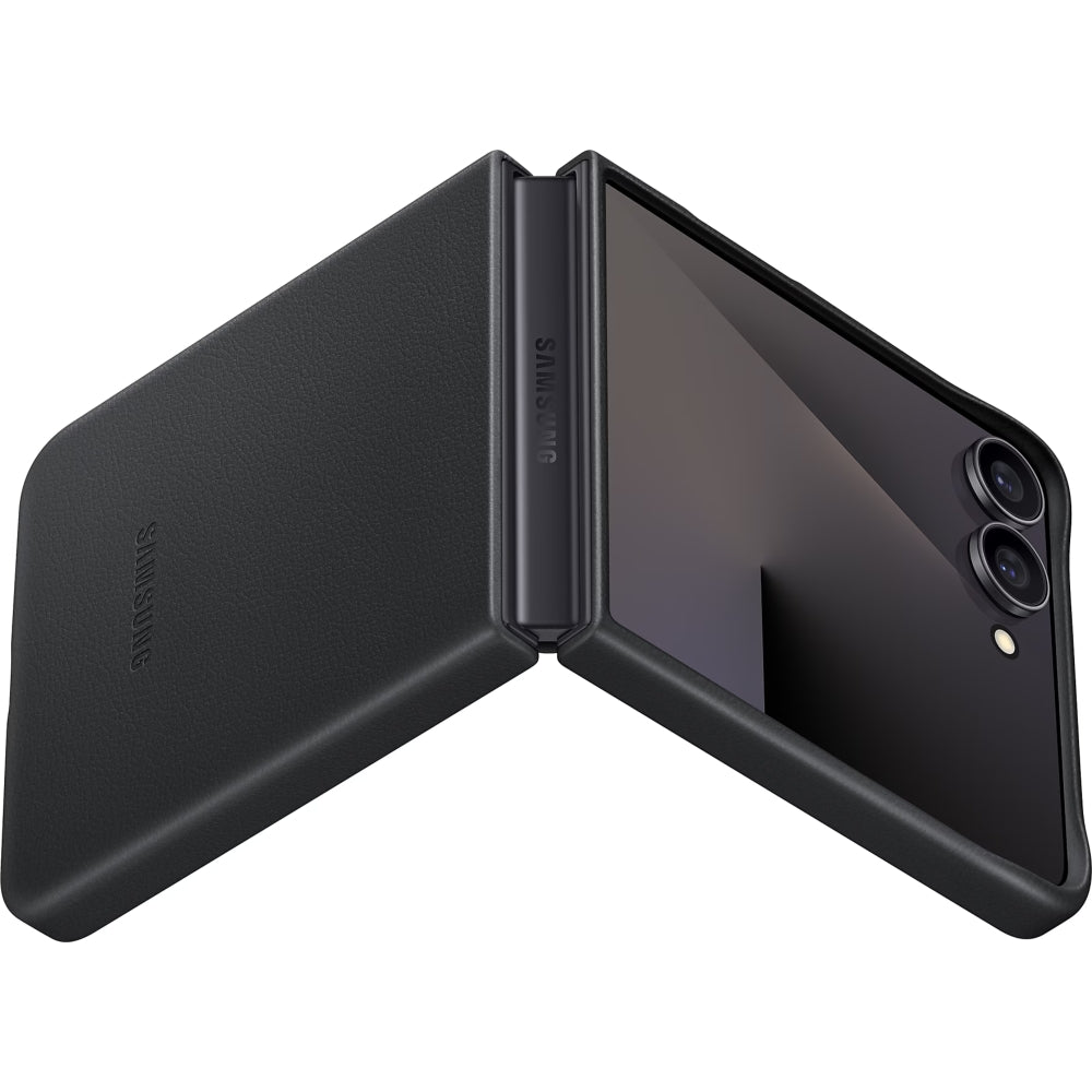 Handyhülle für Galaxy Z Flip7, Samsung KindSuit Case, Schwarz