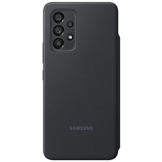 Schutzhülle Samsung S View Wallet Cover für Galaxy A53 5G, Schwarz (v2)