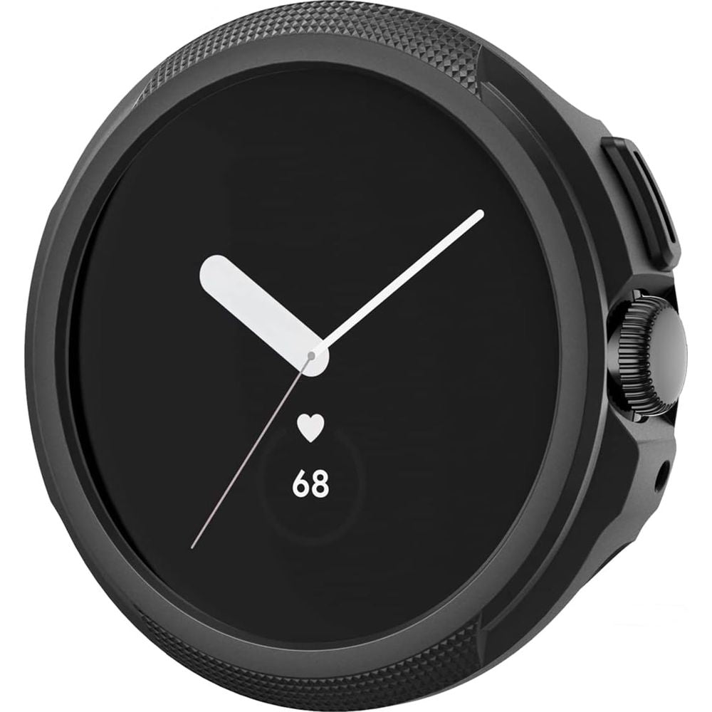 Schutzhülle für Pixel Watch 2 / 1, Spigen Liquid Air, Schwarz