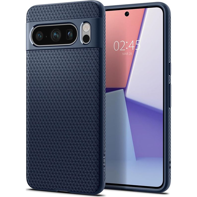 Schutzhülle Spigen Liquid Air für Google Pixel 8 Pro, Dunkelblau