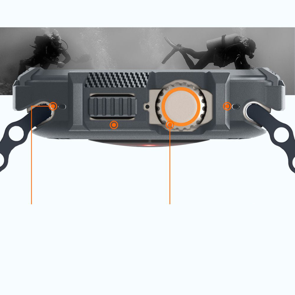 Schutzhülle für Apple Watch Ultra 4/3/2/1 49 mm, Spigen Rugged Armor, Grau