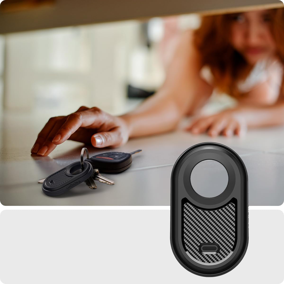 Schutzhülle Spigen Rugged Armor für Case Galaxy SmartTag2, Schwarz