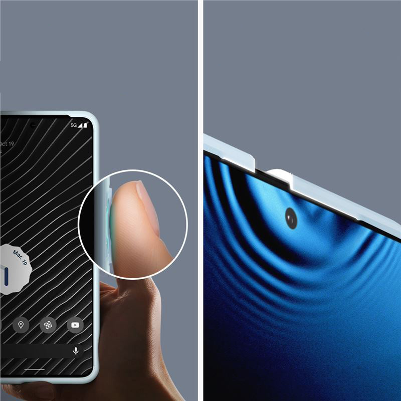 Schutzhülle Spigen Thin Fit für Google Pixel 8 Pro, Blau