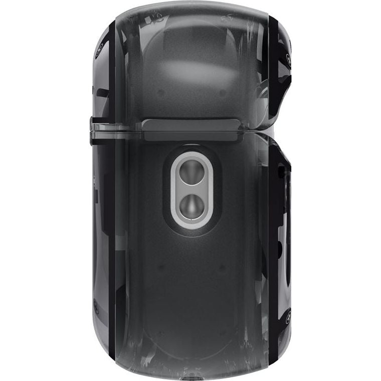 Schutzhülle für Apple AirPods Pro 2, Spigen Ultra Hybrid, Rauchfarben-Grau (Zero One)