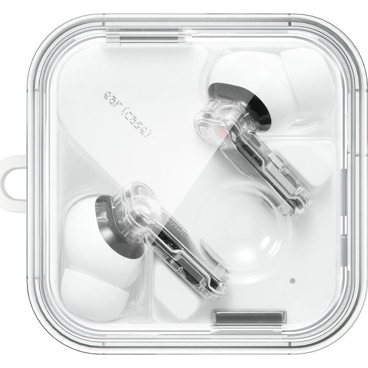 Schutzhülle Spigen Ultra Hybrid für Nothing Ear 2, Transparent-Weiß