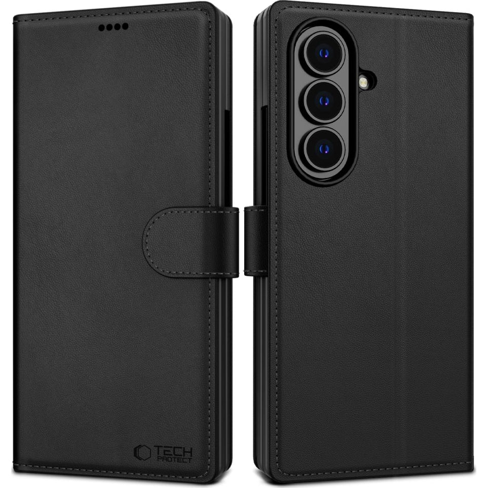 Handyhülle mit Klappe für Galaxy Z Fold8 Ultra, Tech-Protect Wallet, Schwarz