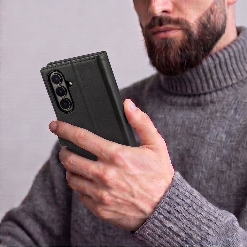 Handyhülle mit Klappe für Galaxy Z Fold8 Ultra, Tech-Protect Wallet, Schwarz