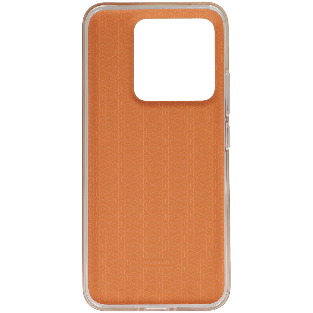 Schutzhülle für Xiaomi 14, AlwaySmart TPU Colorful Case, Orange