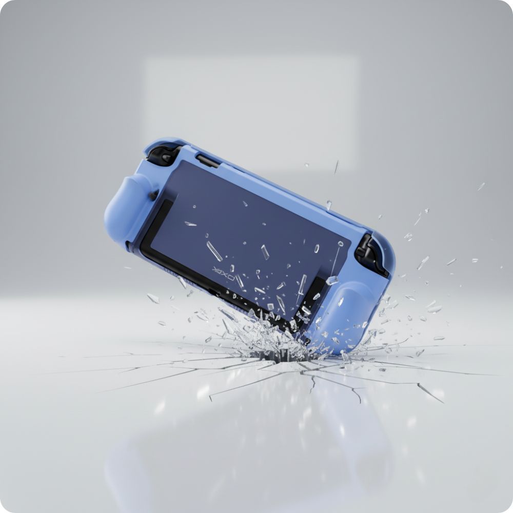Schutzhülle für Nintendo Switch 2, YAXO Buzzard, Blau