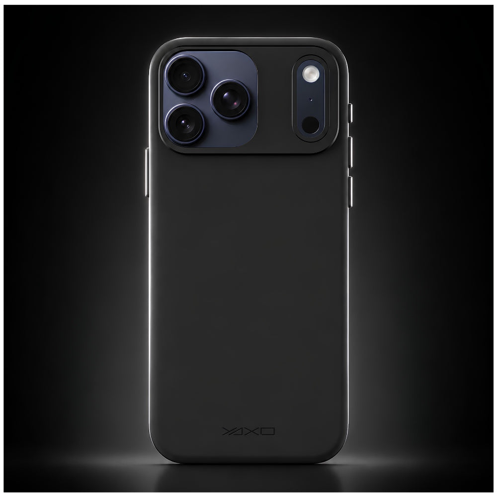 Handyhülle YAXO Leather Gear Slim Case MagSafe für iPhone 17 Pro, schwarz (4/12)