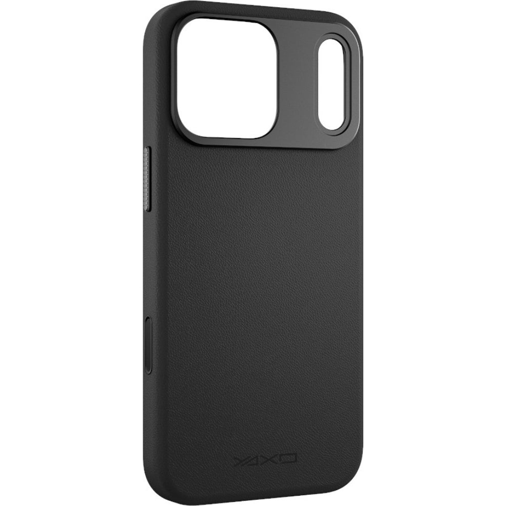 Handyhülle YAXO Leather Gear Slim Case MagSafe für iPhone 17 Pro, schwarz (1/12)