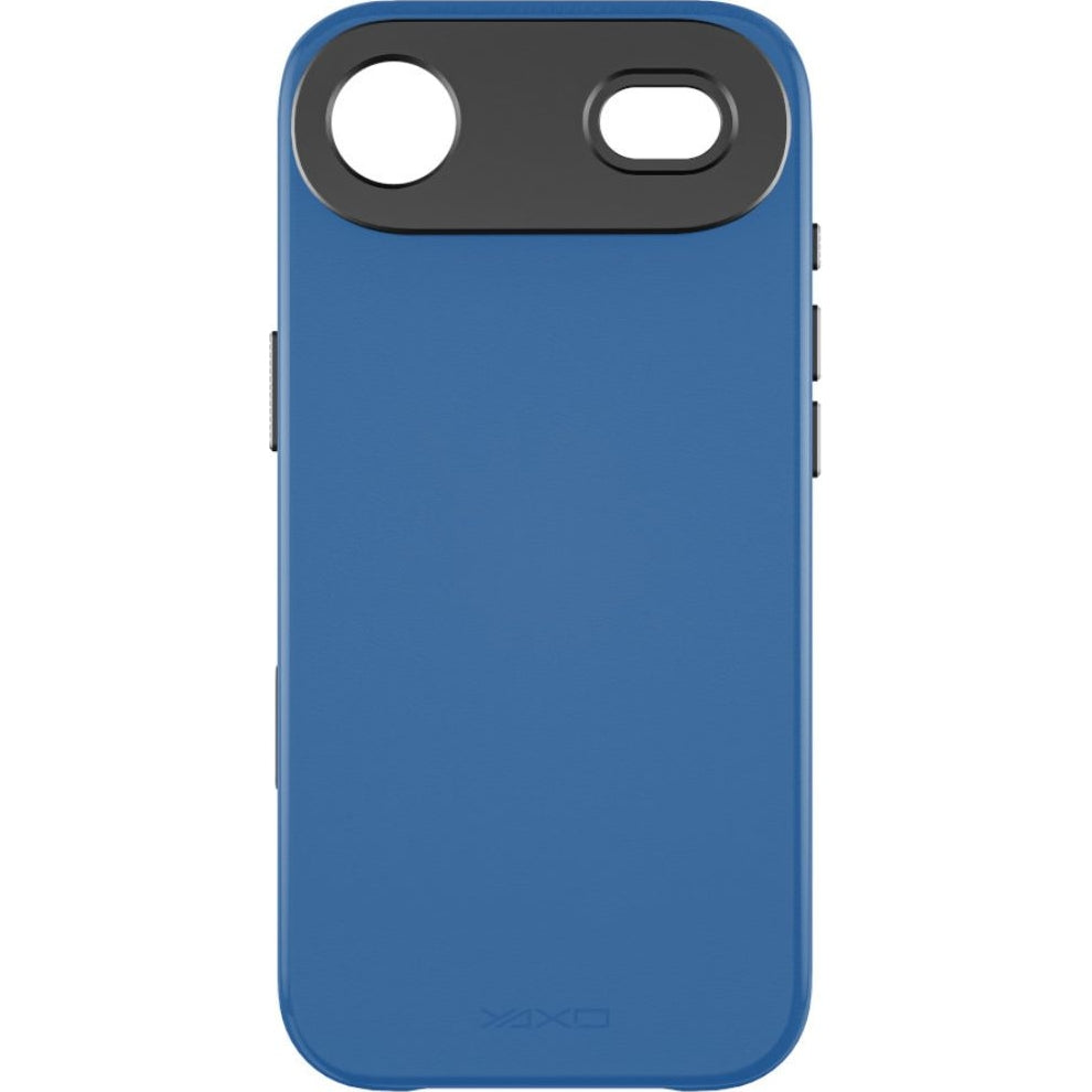 Handyhülle für iPhone Air, YAXO Leather Gear Slim Case MagSafe, Blau