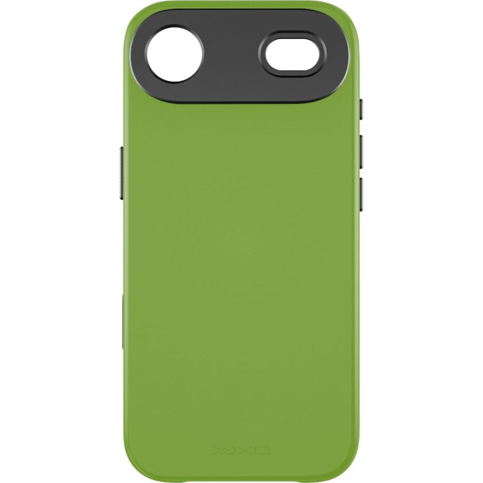 Handyhülle für iPhone Air, YAXO Leather Gear Slim Case MagSafe, Grün