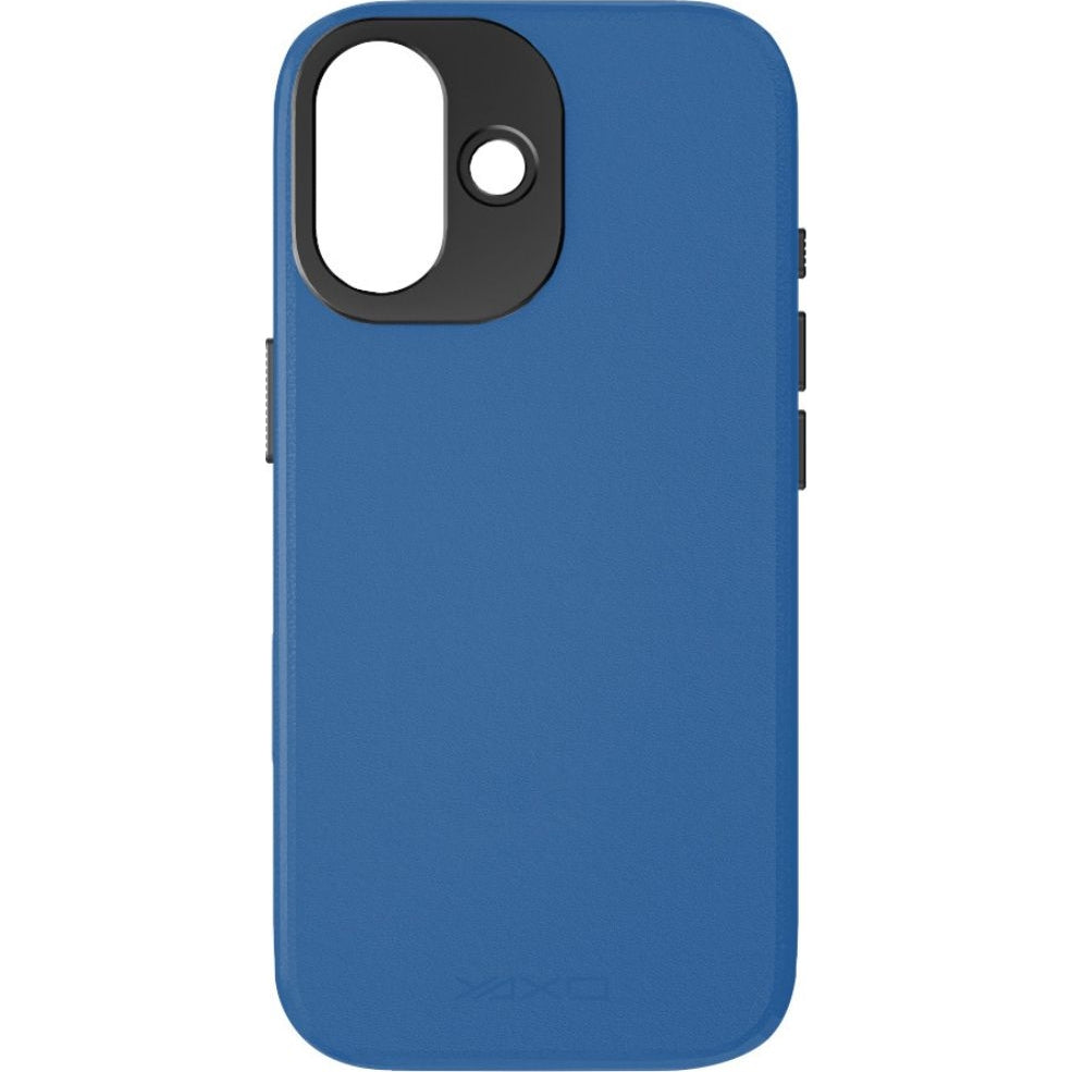 Handyhülle für iPhone 17, YAXO Leather Gear Slim Case MagSafe, Blau