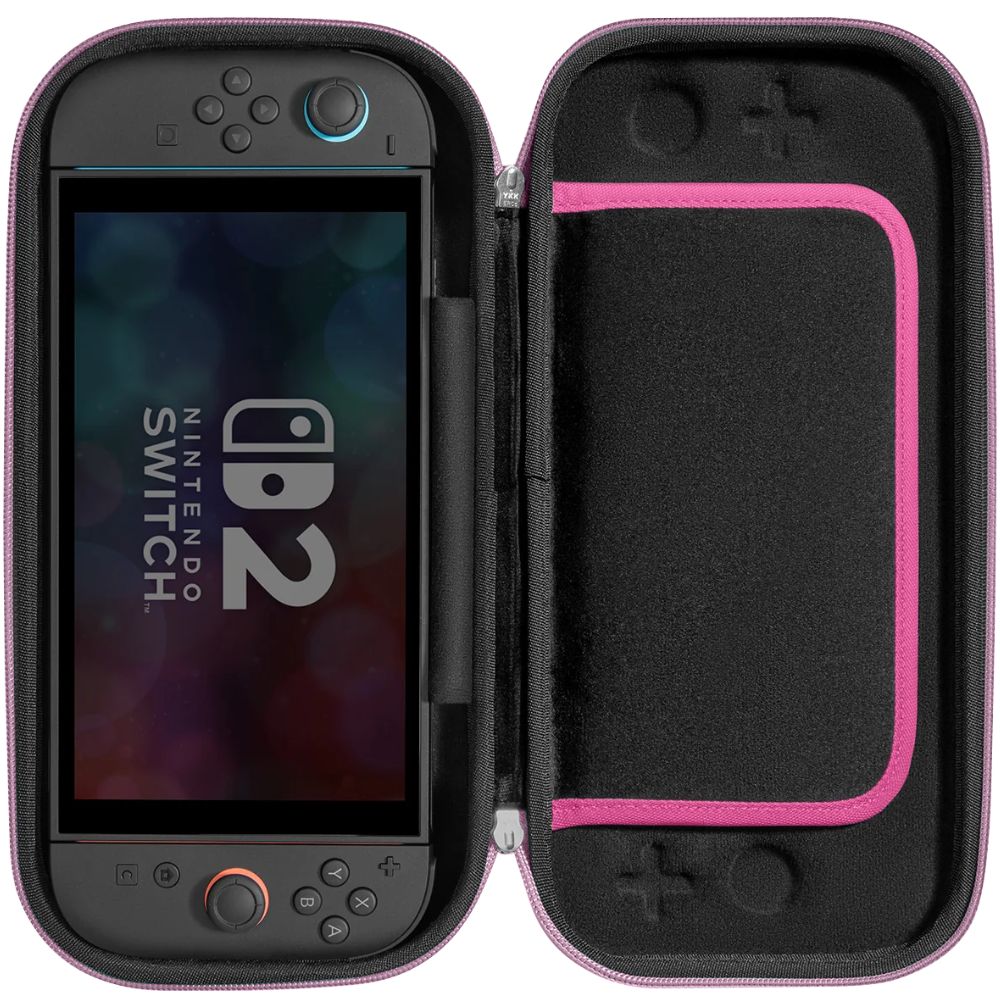Schutzhülle für Nintendo Switch 2 / 1, YAXO Tahoe Cool Edition, Rosa