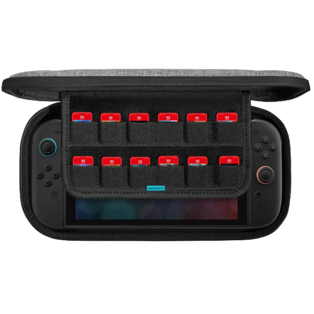 Transporttasche YAXO Tahoe für Nintendo Switch / Switch 2, Grau (1/9)