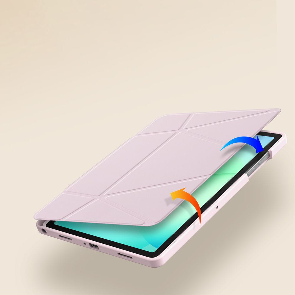 Schutzhülle mit Klappe für Galaxy Tab A11 Plus / A9 Plus, Dux Ducis Vers, Rosa