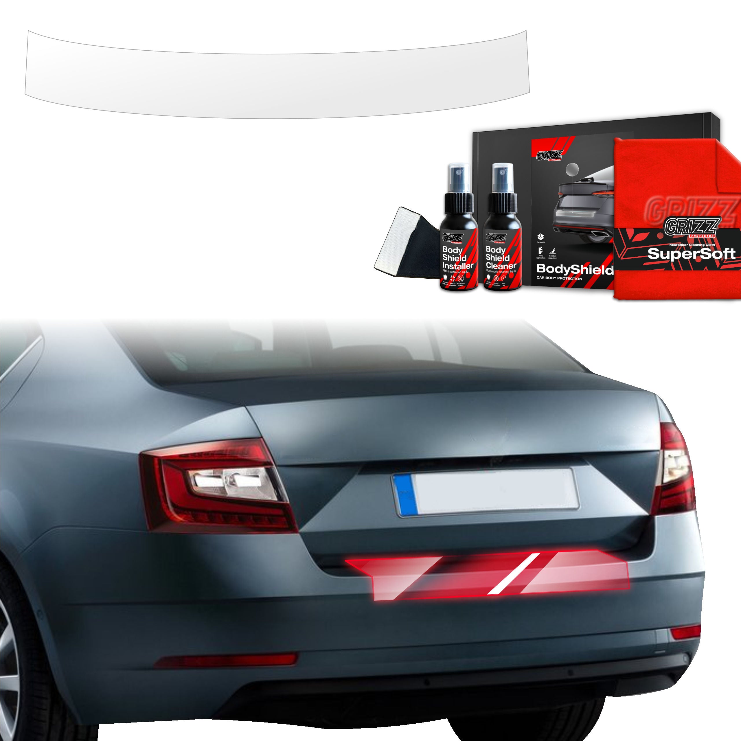 Schutzfolie Grizz Protector für Ladekante - Skoda Octavia 3 (2017-2020)
