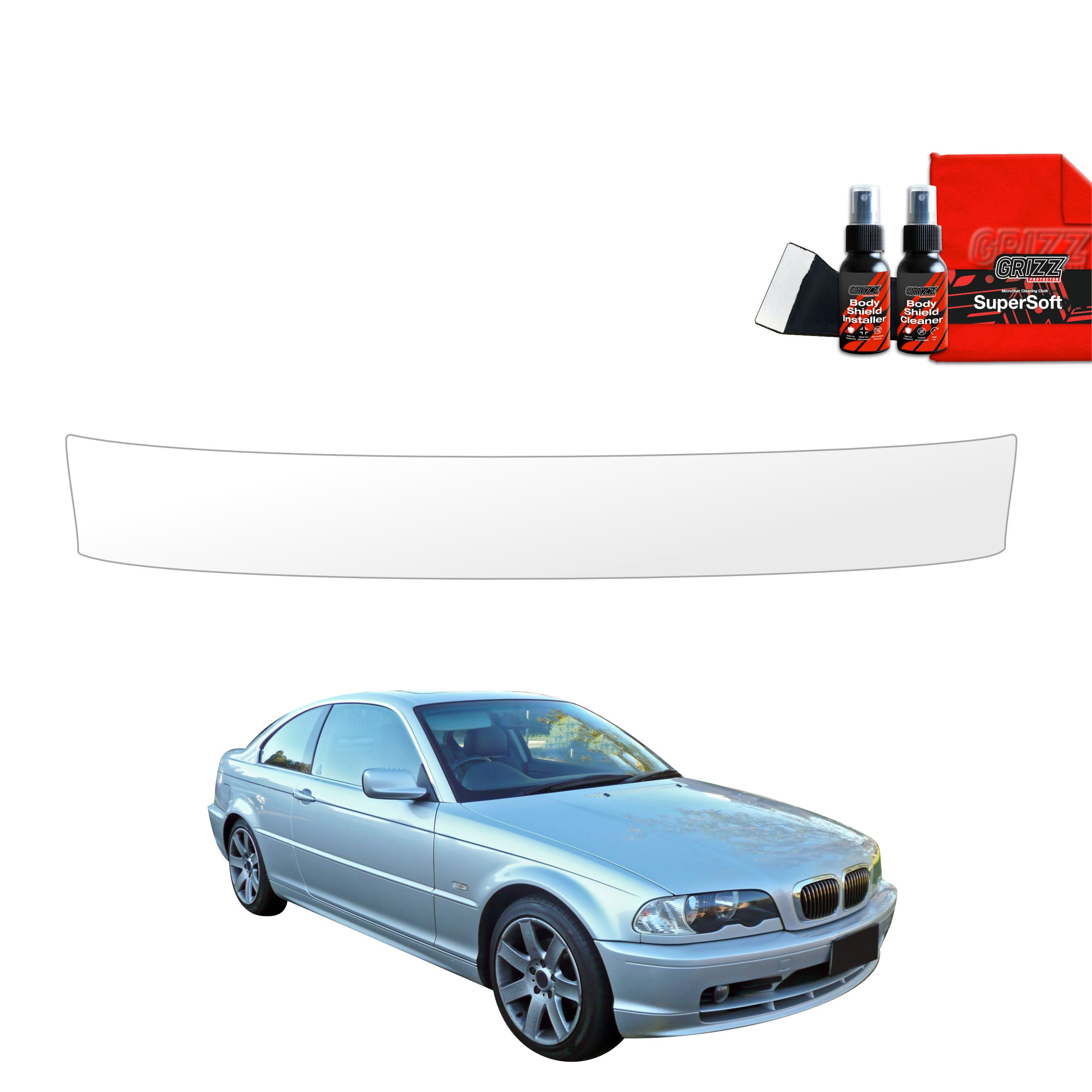 Schutzfolie Grizz Protector für Ladekante - BMW 3 E46 Coupe Pre-LCI (1999-2002)
