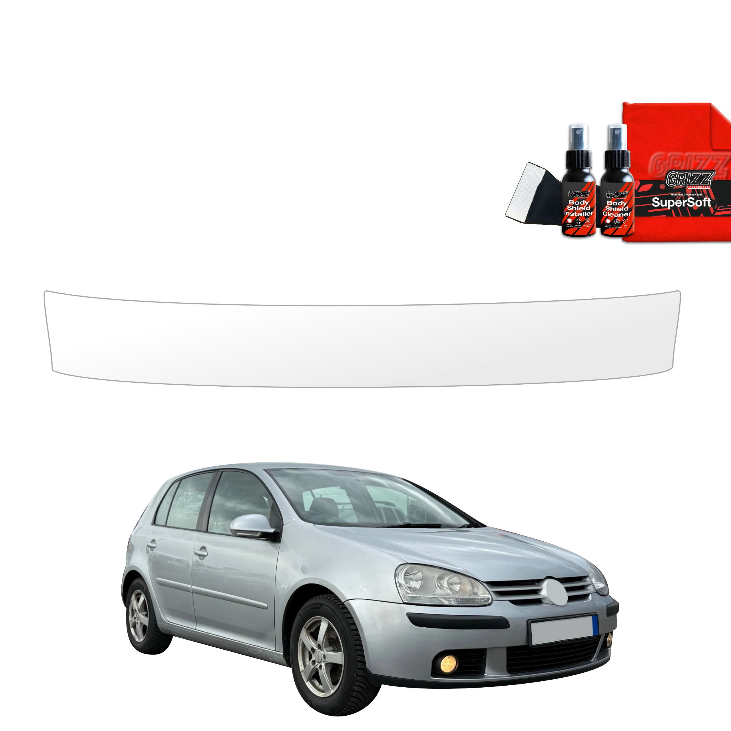 Schutzfolie Grizz Protector für Ladekante - Volkswagen Golf 5 Hatchback 5D (2003-2009)