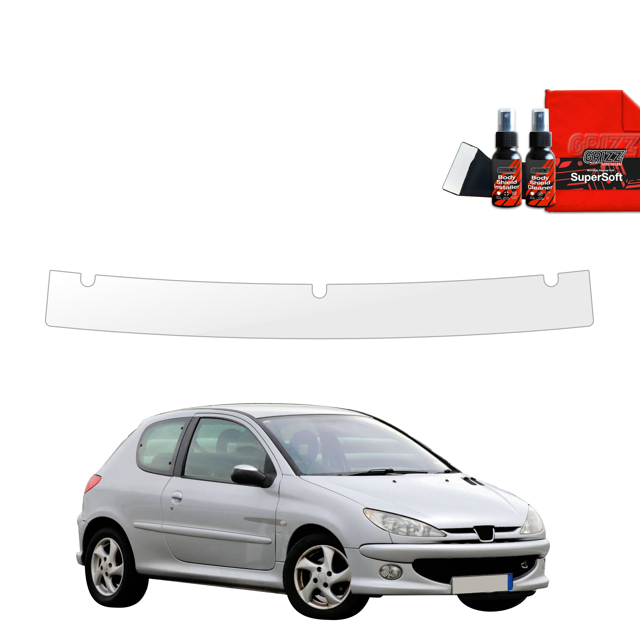 Schutzfolie Grizz Protector für Ladekante - Peugeot 206 (1998-2009)
