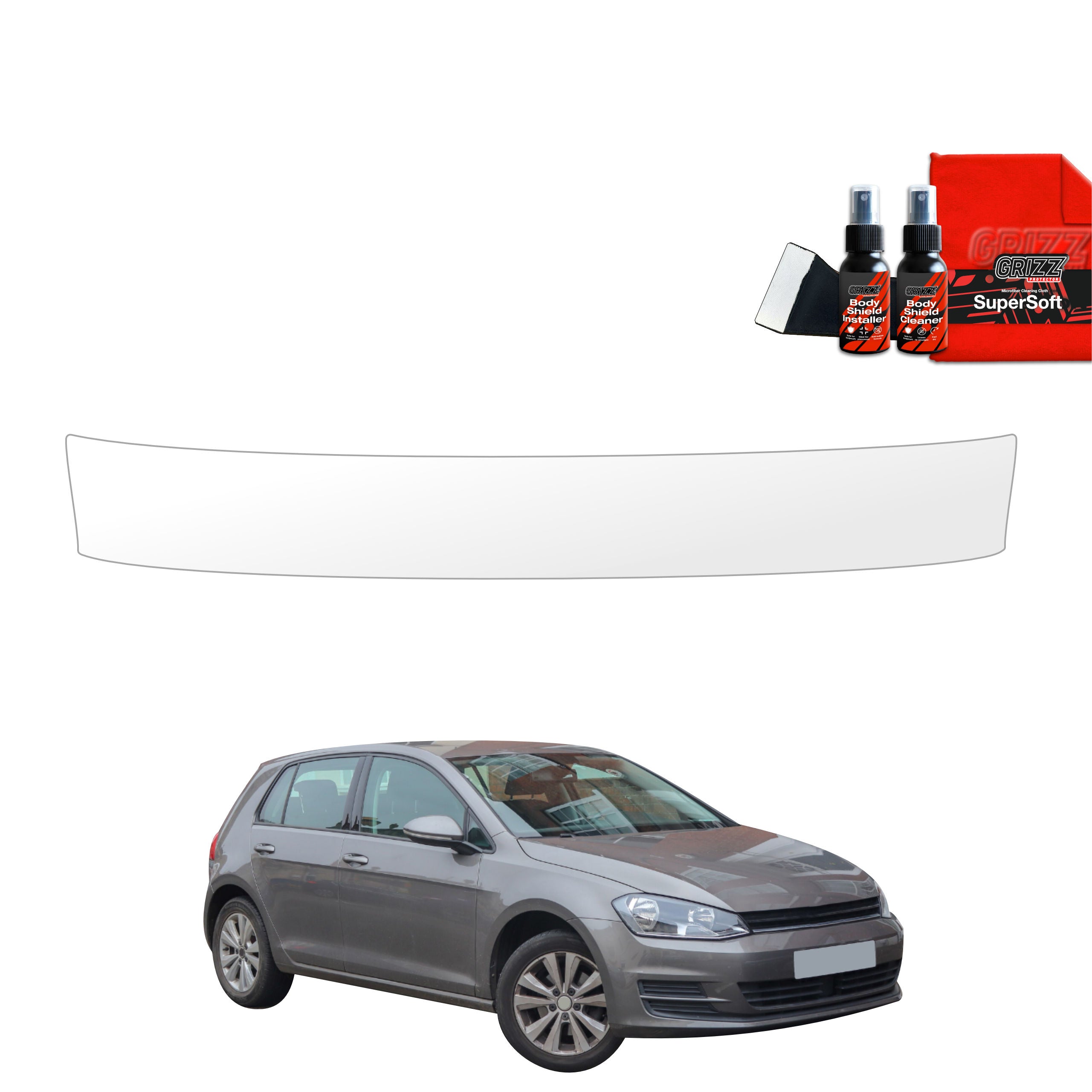 Schutzfolie Grizz Protector für Ladekante - Volkswagen Golf 7 Hatchback 5D (2012-2020)
