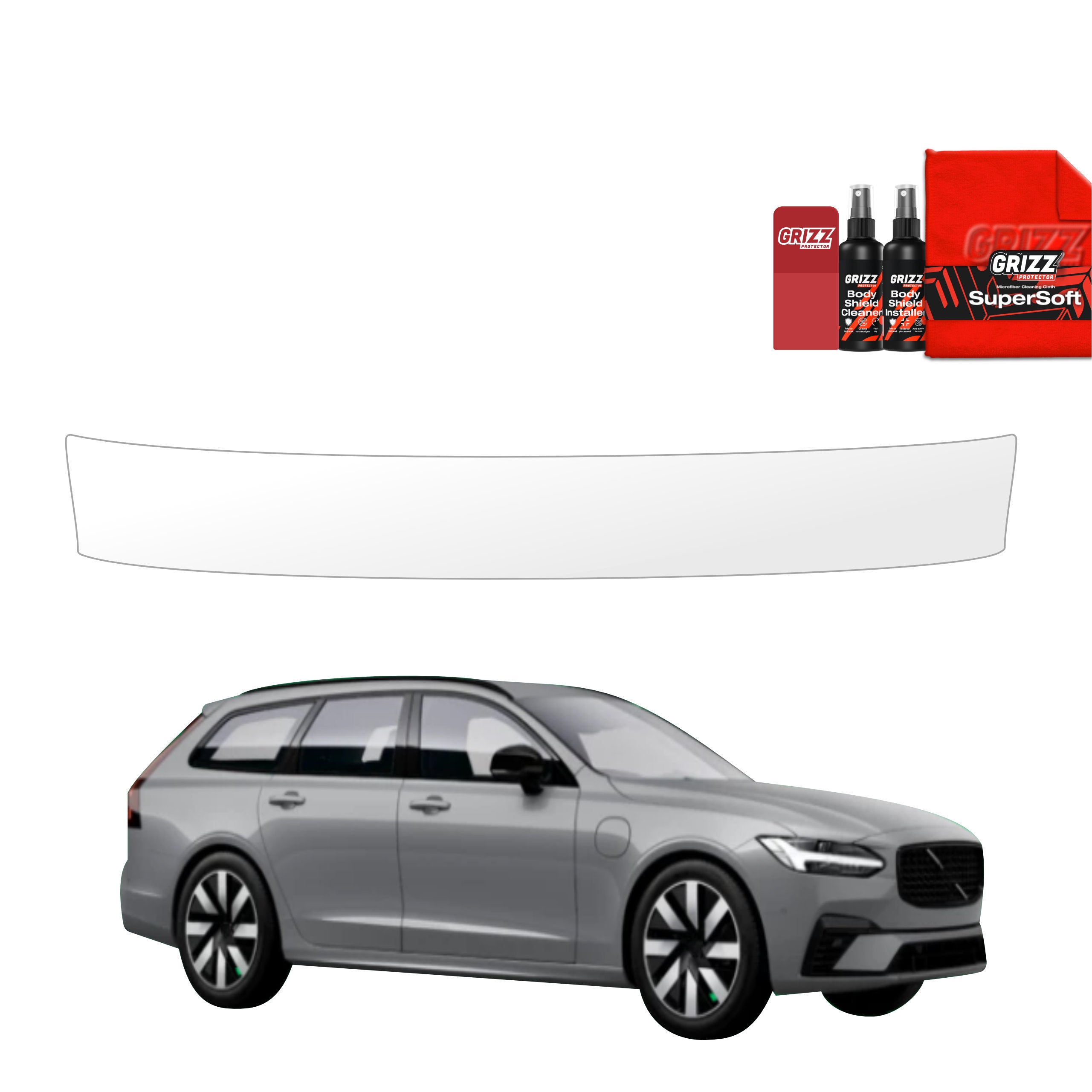 Schutzfolie Grizz Protector für Ladekante - Volvo V90 (2021-2026)