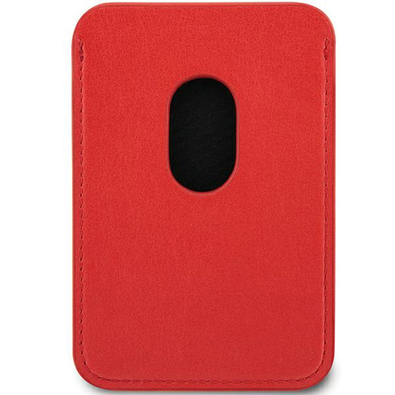 Portemonnaie Ferrari Wallet Card Slot Leather 2023 Collection für iPhone, MagSafe, Rot