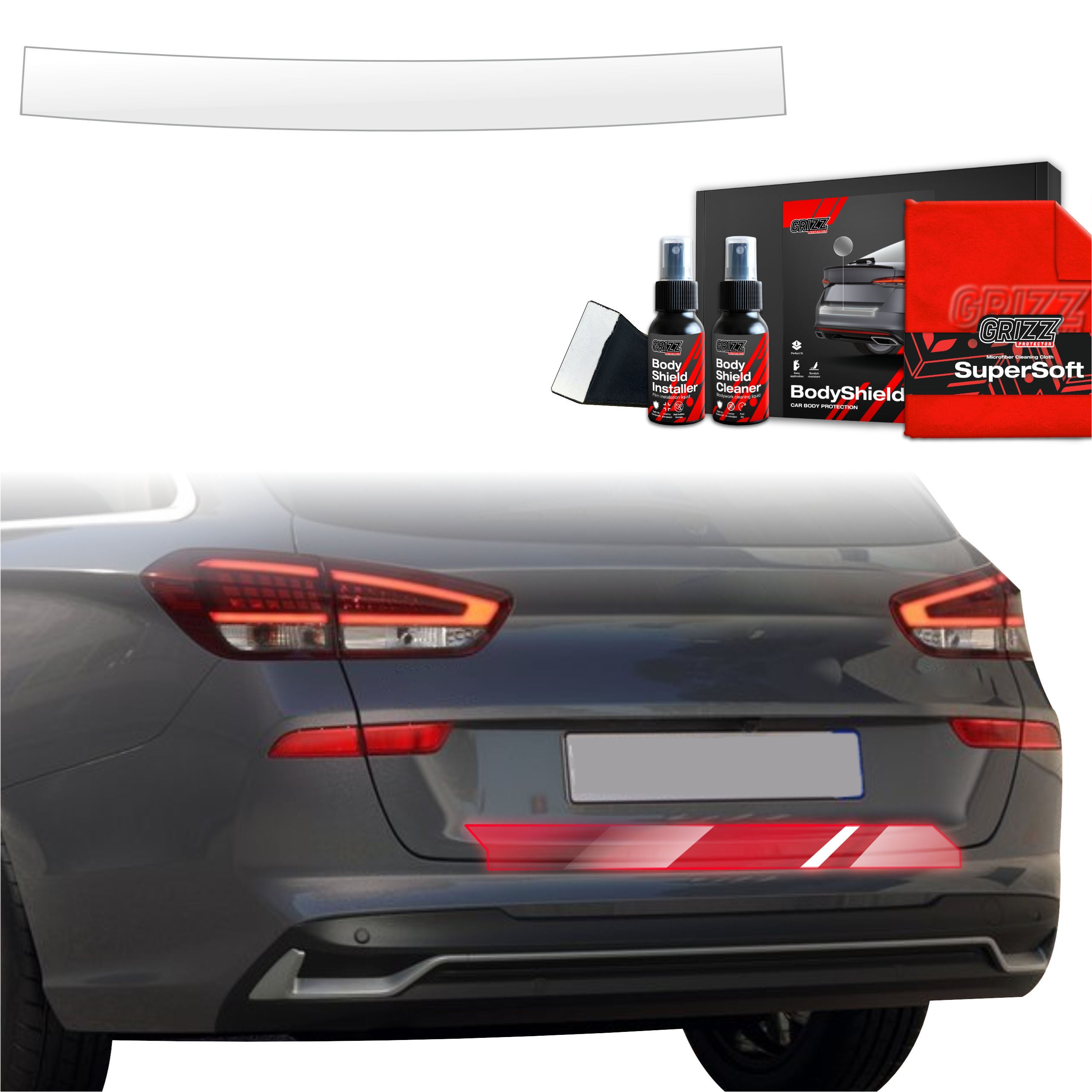 Schutzfolie Grizz Protector für Ladekante - Hyundai i30 Wagon (2020-2026)