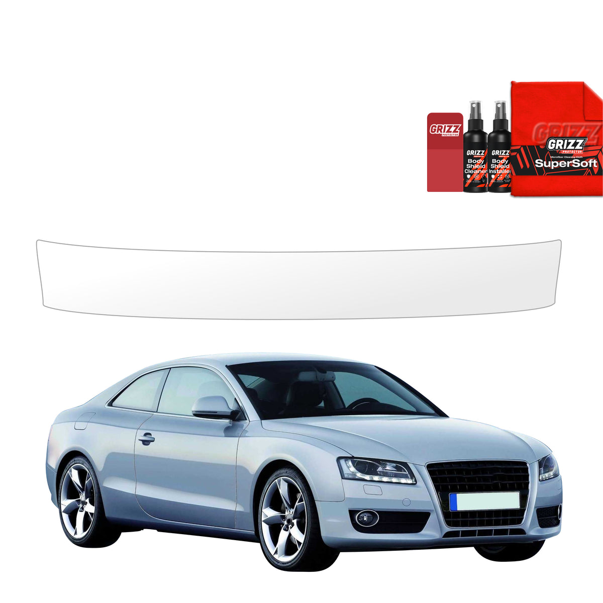 Schutzfolie Grizz Protector für Ladekante - Audi A5 8T 5D (2007-2011)