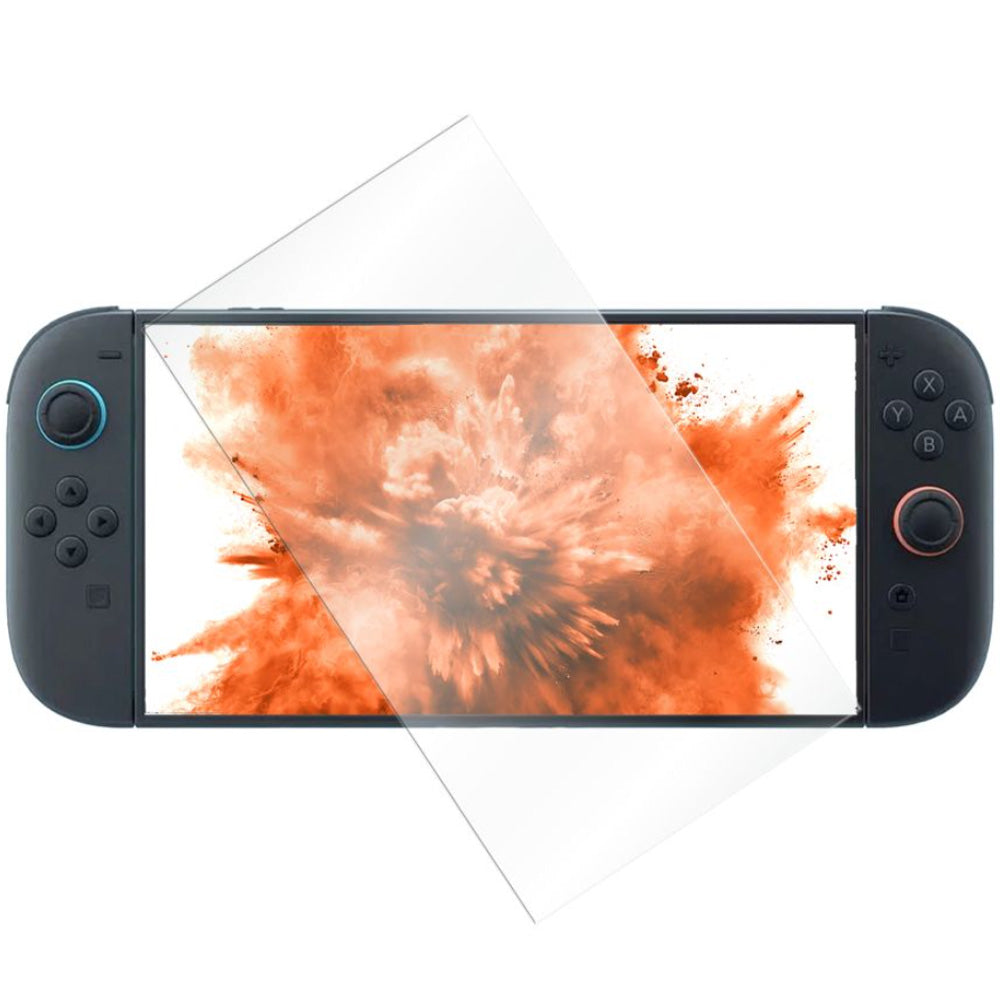 Gehärtetes Glas für Nintendo Switch 2, Fixed 2.5D Tempered Glass, Transparent