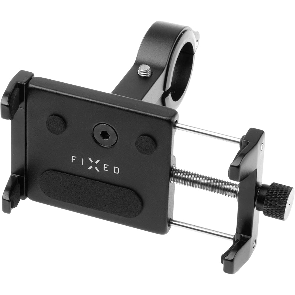 Fahrrad Handyhalterung für Smartphones bis 6.7", Fixed Bikee ALU, Schwarz