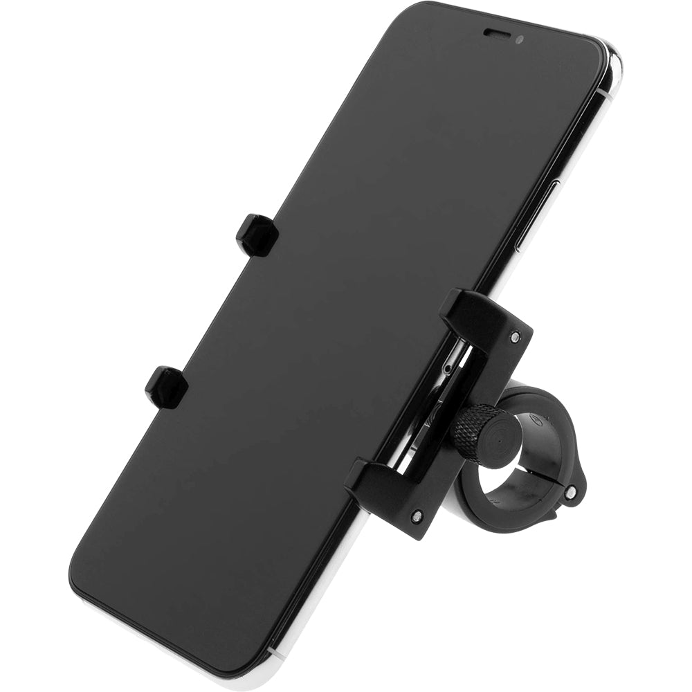 Fahrrad Handyhalterung für Smartphones bis 6.7", Fixed Bikee ALU, Schwarz