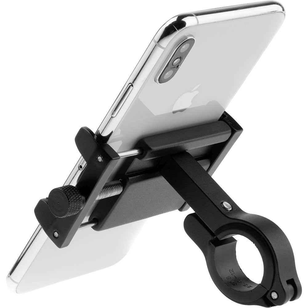 Fahrrad Handyhalterung für Smartphones bis 6.7", Fixed Bikee ALU, Schwarz