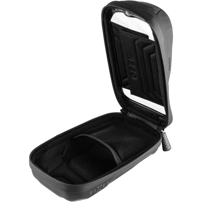 Fahrradtasche mit Handyhalterung für den Lenker, Fixed Bikee Bag 2, Schwarz