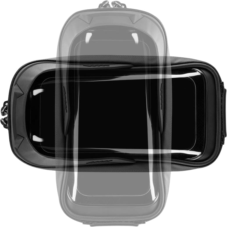 Fahrradtasche mit Handyhalterung für den Lenker, Fixed Bikee Bag 2, Schwarz