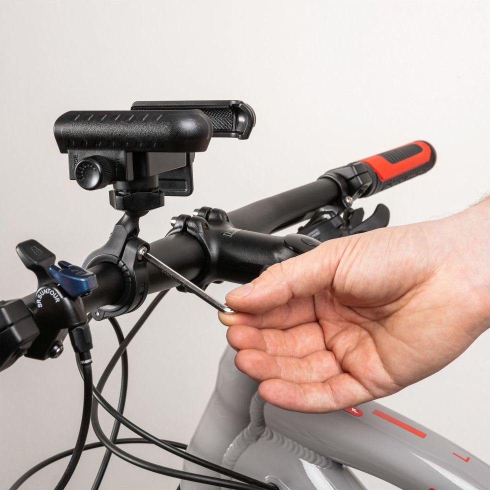 handyhalter mountainbike Fahrrad Handyhalterung Fixed Bikee Plus, Schwarz