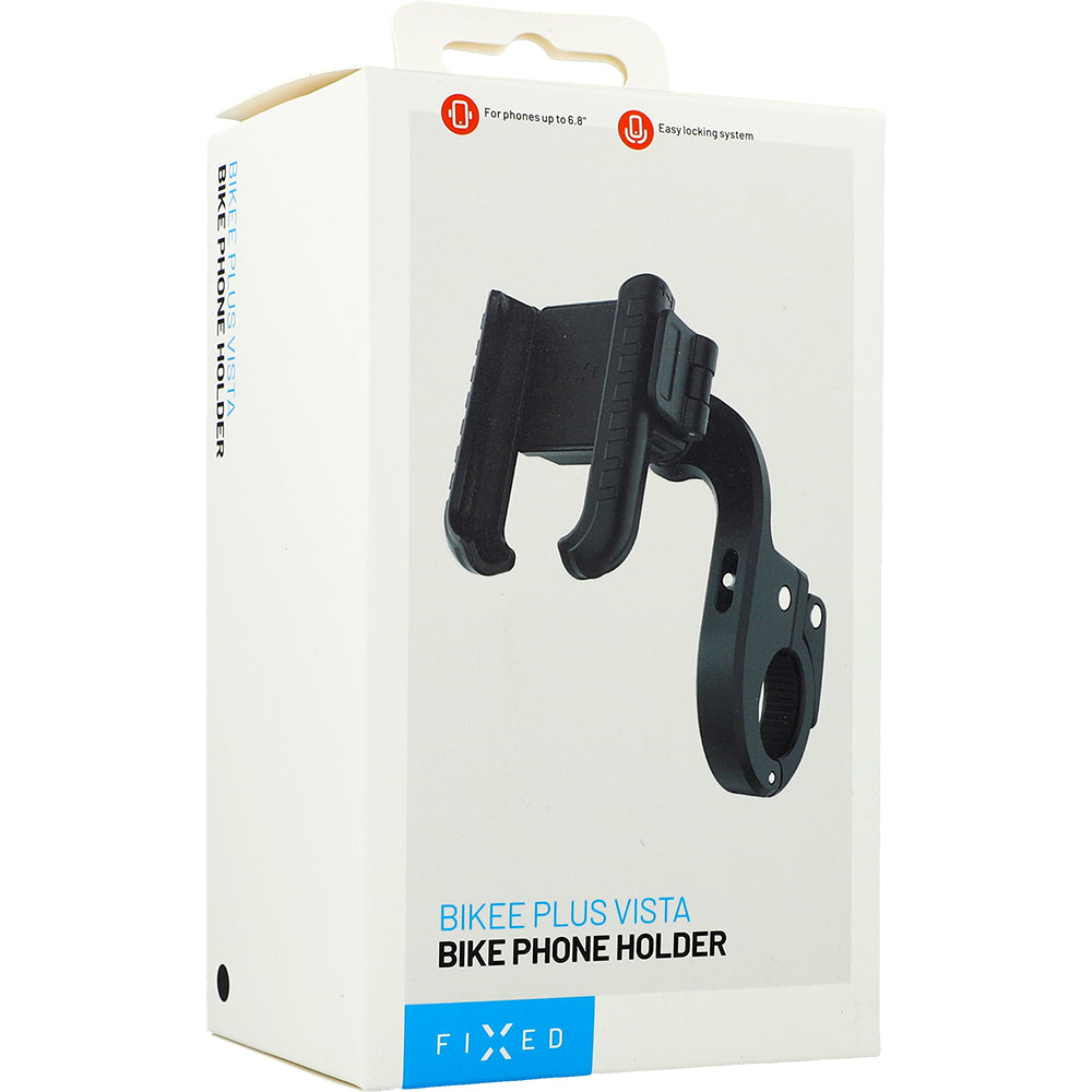 Fahrradhalterung für Handys bis zu 6.8“ Fixed Bikee Plus Vista, Schwarz