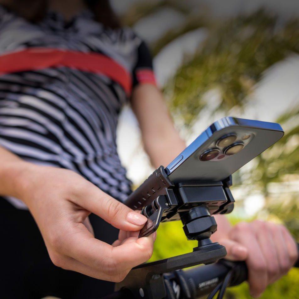 Fahrradhalterung für Handys bis zu 6.8“ Fixed Bikee Plus Vista, Schwarz