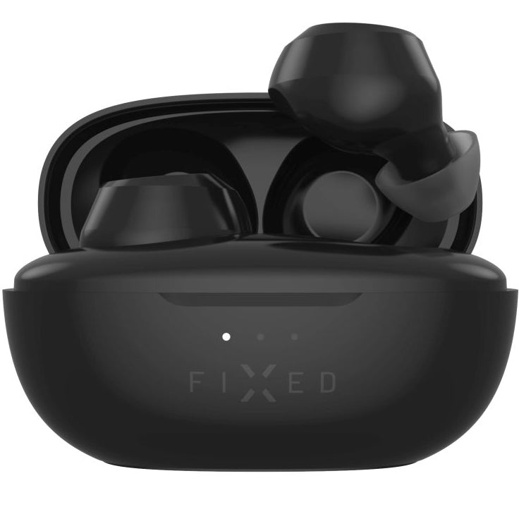 Kabellose In-Ear-Kopfhörer Fixed Buds, Bluetooth 5.3, USB-C, Schwarz