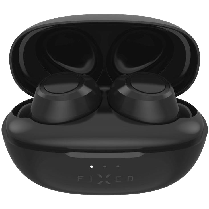 Kabellose In-Ear-Kopfhörer Fixed Buds, Bluetooth 5.3, USB-C, Schwarz